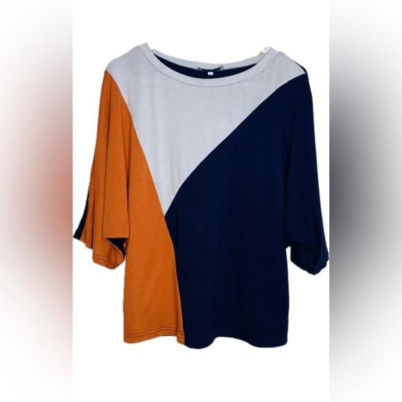 Women's Dolman Half Sleeve Loose Top - Picture 6 of 14